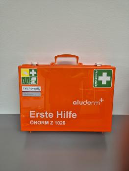 Erste-Hilfe Koffer MT-CD orange mit  Füllung nach ÖNORM Z 1020:2025